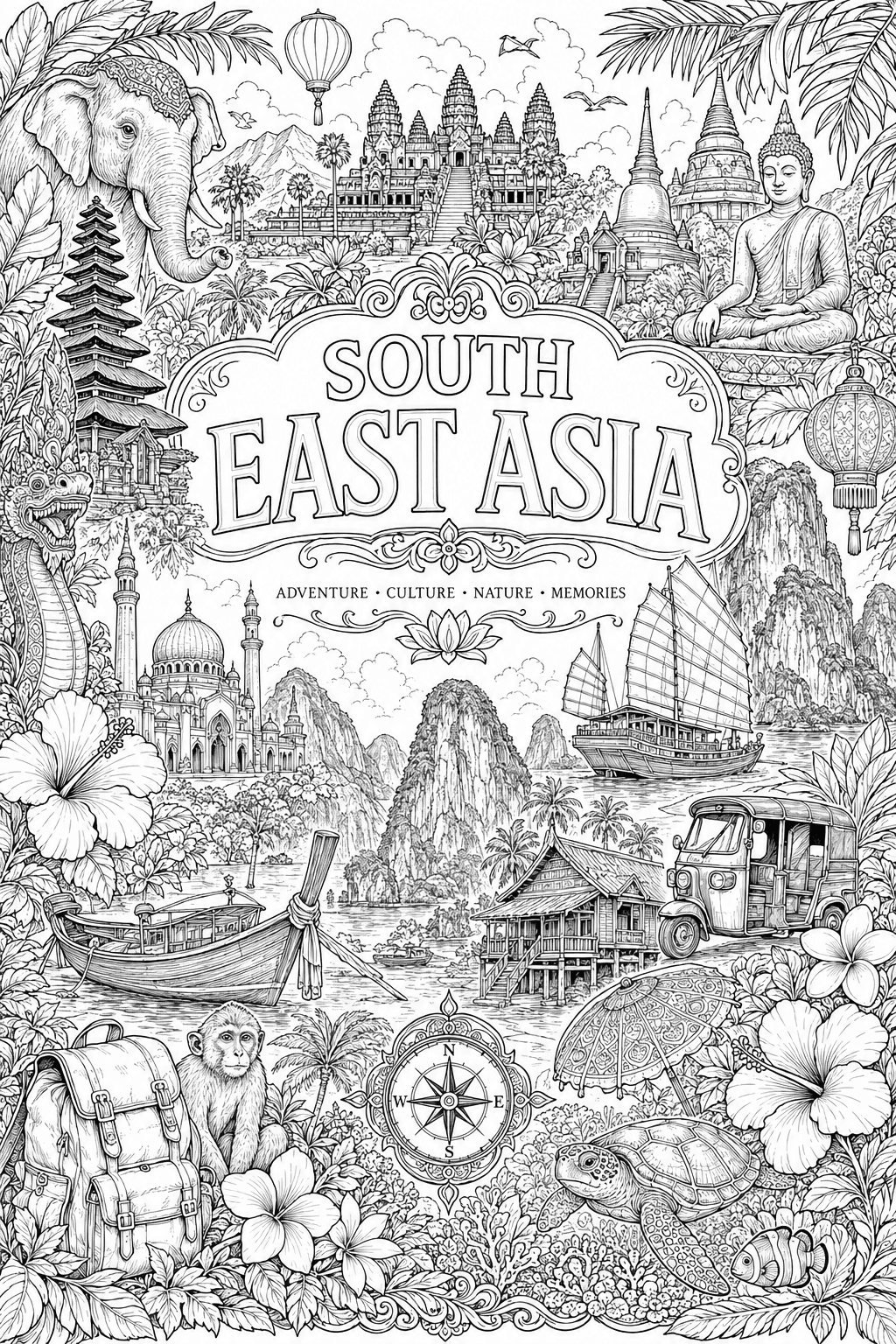 South East Asia Backpacking cover